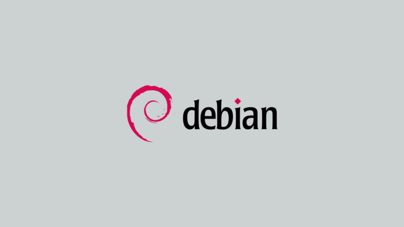 Debian Logo Header