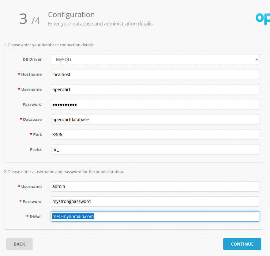 install-opencart-debian-installer-config