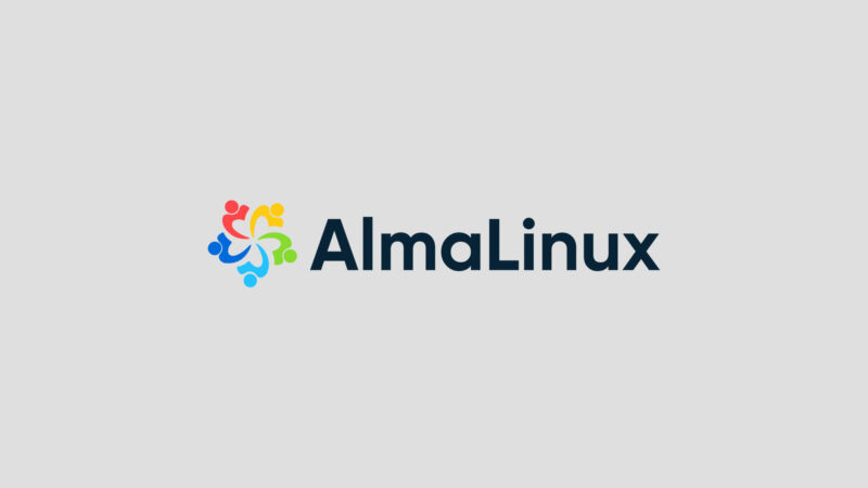 almalinux logo header