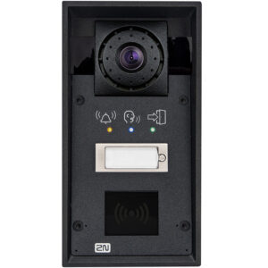 2N IP Force with 1 Button, HD Camera, Pictograms, RFID Reader Slot and 10W Speaker - Image 1