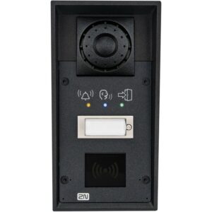 2N IP Force with 1 Button, Pictograms, RFID Reader Slot and 10W Speaker - Image 1
