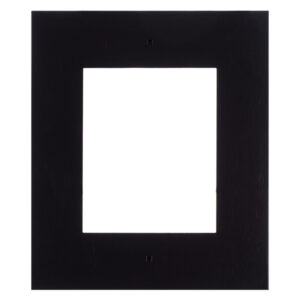 Flush Installation Frame for 1 Module (Black) (Requires 9155014) - Image 1