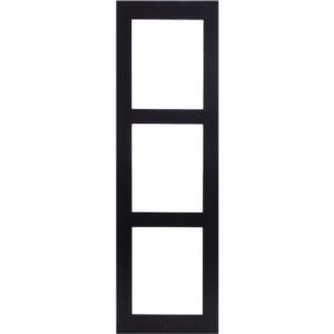 Black Surface Installation Frame for 3 Modules (Recommended with 9155063) - Image 1
