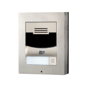 2N IP Solo with Camera Surface Mount - Brushed Nickel (inc frame) (Recommended with 9155068) - Image 4