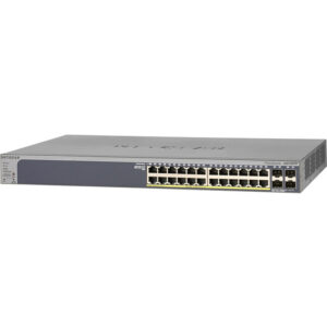 Netgear 24 Port (24 PoE), 4x SFP, 10/100/1000, Switch - Image 3