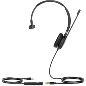 Yealink UH36 Monaural 3.5mm & USB Headset for Microsoft Teams - Image 2