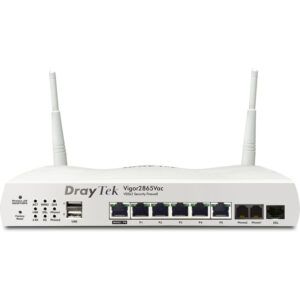 Draytek Vigor 2865 VDSL and Ethernet Router with AC1300 Wi-Fi and 2 FXS ports - Image 1
