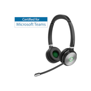 Yealink WH62 Dual Ear DECT Headset - Image 1