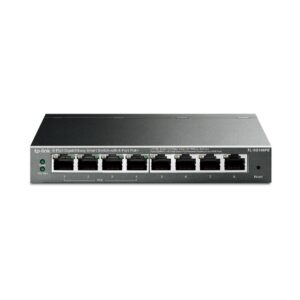 TP-Link SG108PE 8 Port GGigabit Smart PoE Switch - Image 1