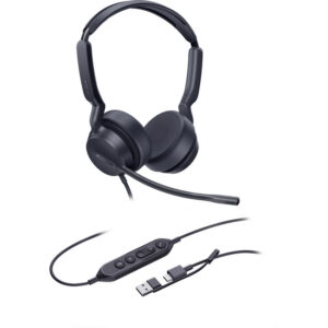 Yealink UH42 Dual USB-C/A Wired Headset - Image 1