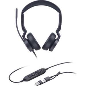 Yealink UH46 Dual USB-C/A Wired Headset (Teams Edition) - Image 1