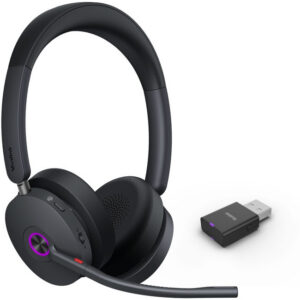 Yealink WH68 Hybrid Teams Dual Ear DECT Headset - Image 1