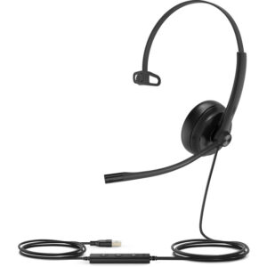 Yealink UH34 Mono Lite USB Headset with foam ear cushion (UC Edition) - Image 1