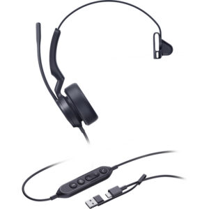 Yealink UH44 Mono USB-C/A Wired Headset (Teams Edition) - Image 2