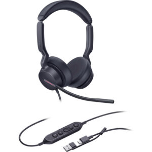 Yealink UH46 Dual USB-C/A Wired Headset - Image 2
