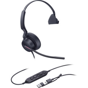 Yealink UH46 Mono USB-C/A Wired Headset (Teams Edition) - Image 3