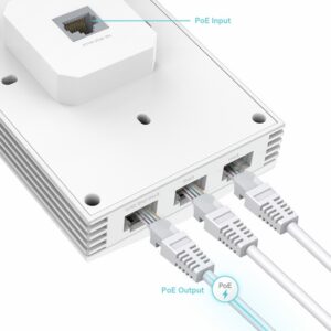 TP-Link EAP655-Wall is a compact AX3000 Wi-Fi 6 wall-plate access point - Image 4