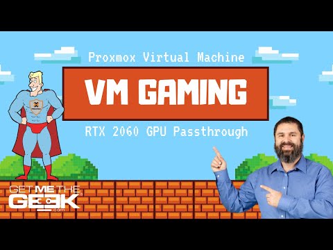 service Mistillid hierarki Virtual Gaming with Proxmox // RTX 2060 GPU Passthrough to Windows 10 |  Sebae Videos