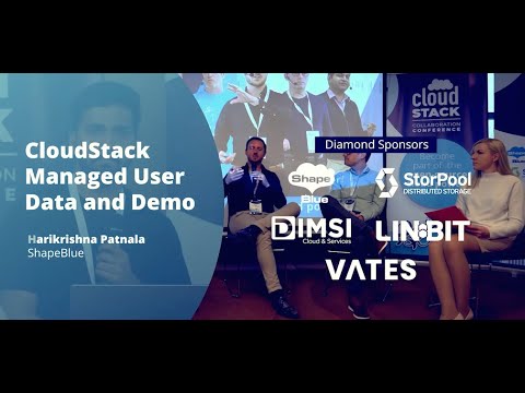 CloudStack Managed User Data and Demo | CloudStack Collaboration Conference 2023